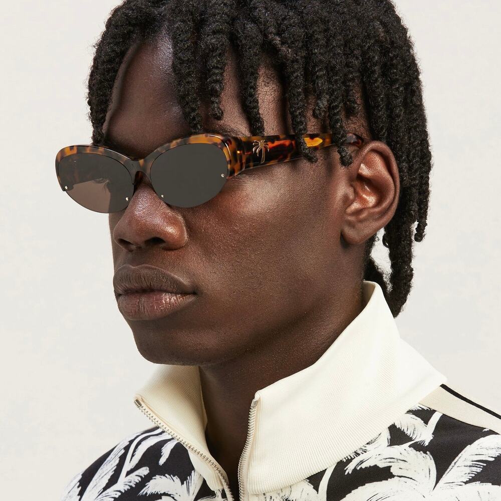 NEW!!! PALM ANGELS Palmdale Sunglasses PERI054 6064 Authentic